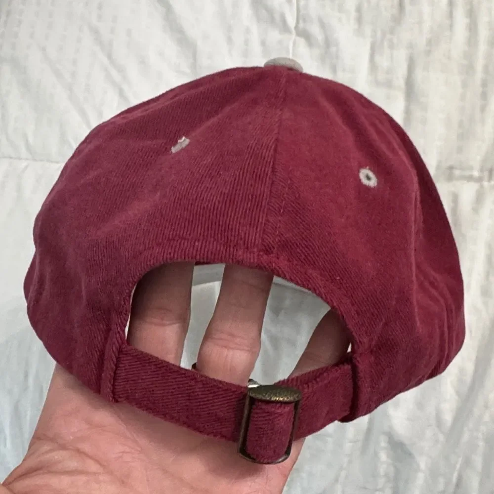 Vintage Alabama Crimson Tide Hat –Red & Gray Signature Collection Adjustable Cap